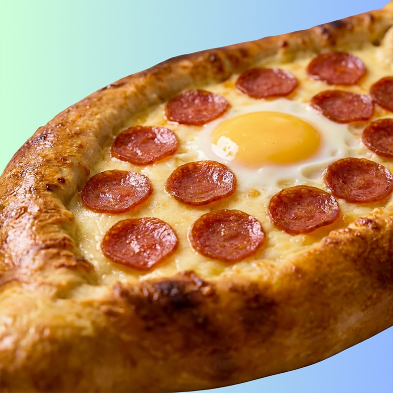 Хачапури с пепперони