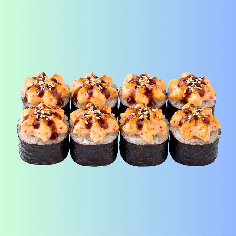 Запеченный мини с курицей