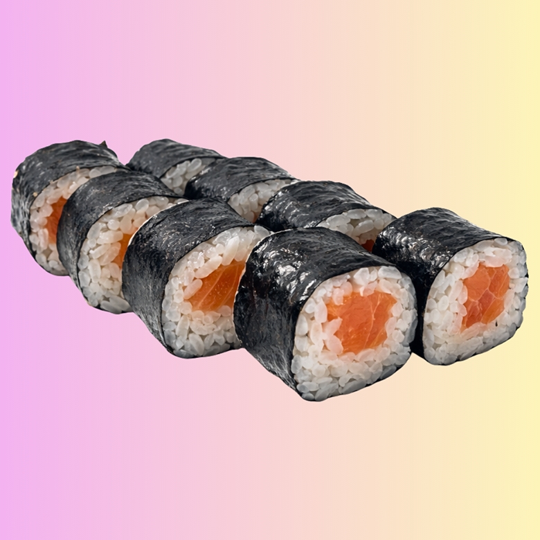 Маки с лососем хк