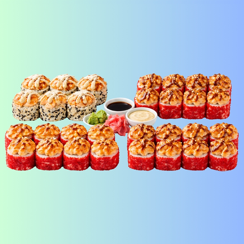 Запеченный сет яки