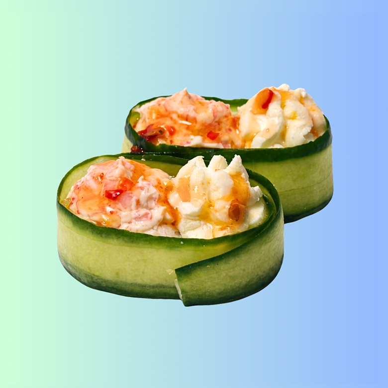 Гункан с креветкой 